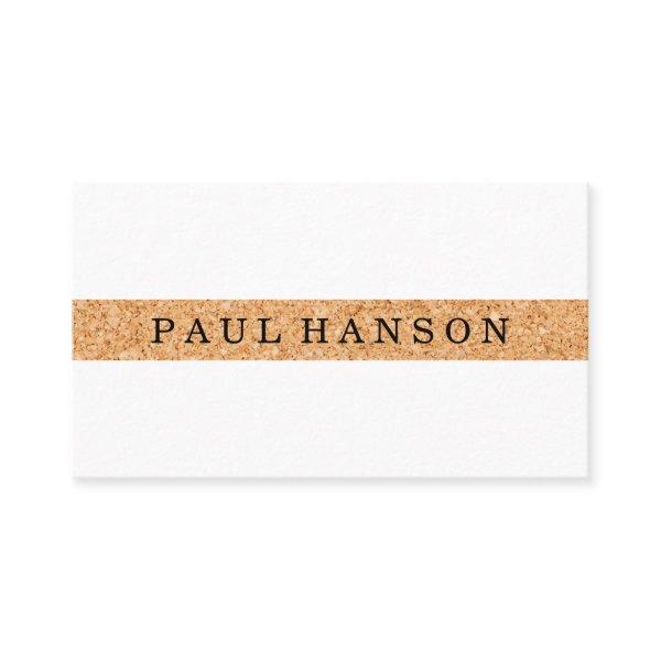 Simple Faux Cork Print