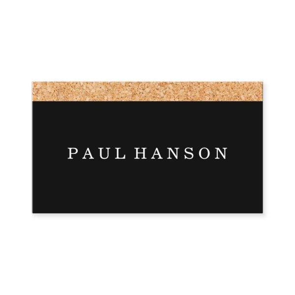 Simple Faux Cork Print