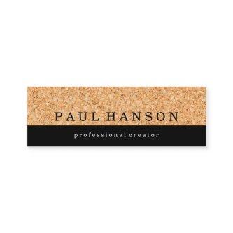 Simple Faux Cork Print Mini