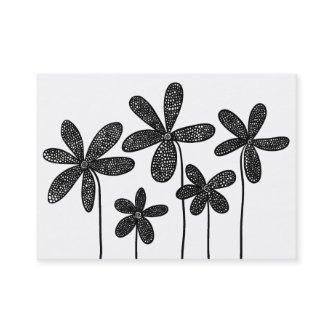 Simple Flowers Drawing
