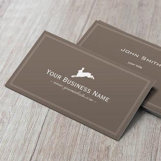Simple Frame Plain Jumping Hare