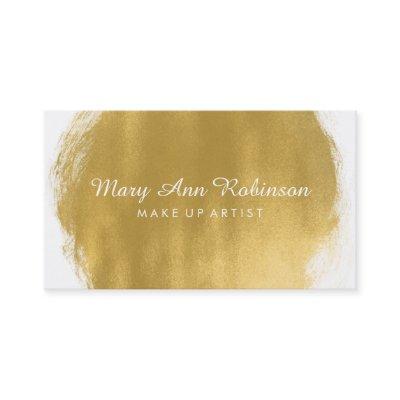 Simple Gold Paint Look Make Up Artist