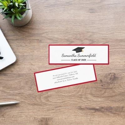 Simple Graduation 2025 Minimalist Script Name Mini