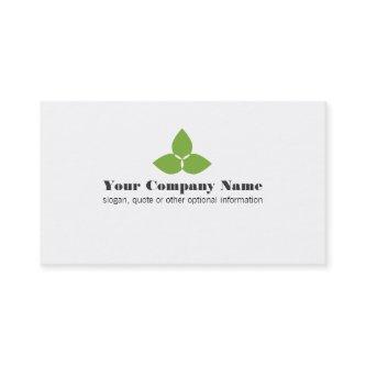 Simple Green Leaf Logo