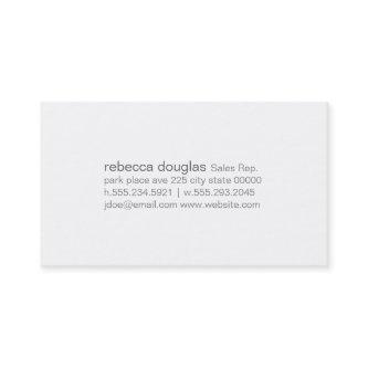 Simple Grid Text (grey)
