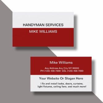 Simple Handyman  Online Design