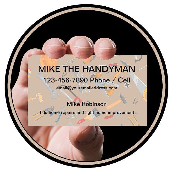 Simple Handyman  Tool Background