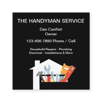 Simple Handyman Service Square