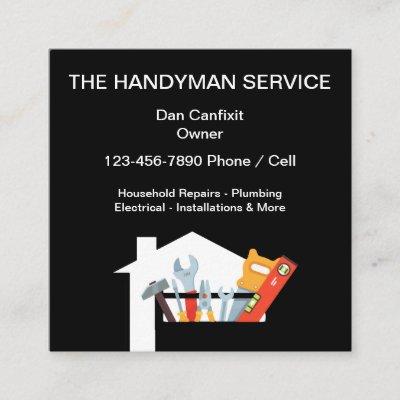 Simple Handyman Service Square