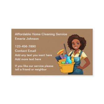 Simple House Cleaning African American