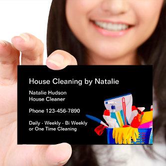 Simple House Cleaning Lady