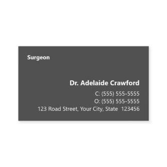 Simple, Humble, Doctor
