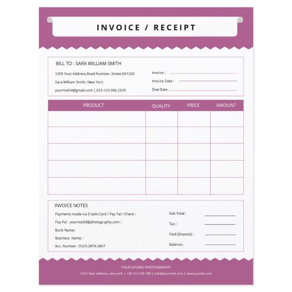 Simple Invoice Template