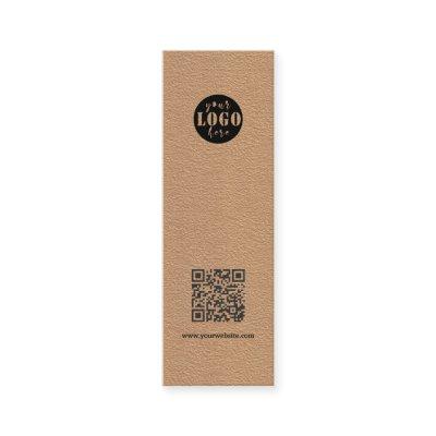 Simple Kraft Paper Bookmark Card