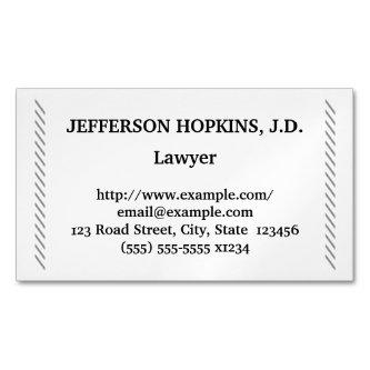 Simple Lawyer Magnetic