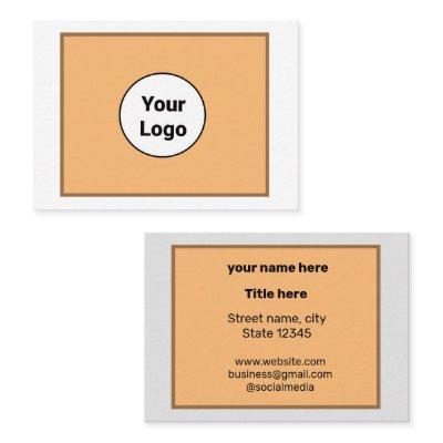 SIMPLE MINIMAL ADD YOUR LOGO CUSTOM TEXT HERE BUSI