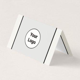 SIMPLE MINIMAL ADD YOUR LOGO CUSTOM TEXT HERE BUSI