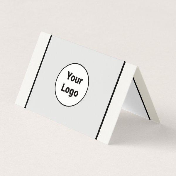 SIMPLE MINIMAL ADD YOUR LOGO CUSTOM TEXT HERE BUSI