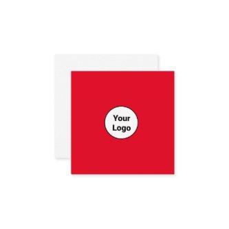 SIMPLE MINIMAL ADD YOUR LOGO CUSTOM TEXT HERE BUSI SQUARE