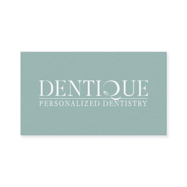 Simple Minimal Blue Green Logo Professional
