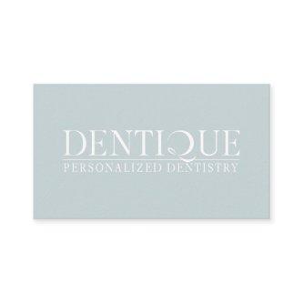 Simple Minimal Dusky Soft Blue Logo Professional