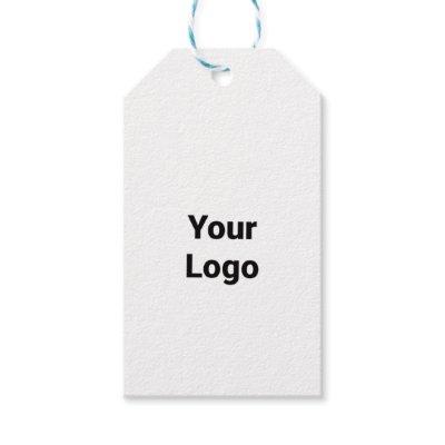 Simple minimal elegant custom logo here company  g gift tags