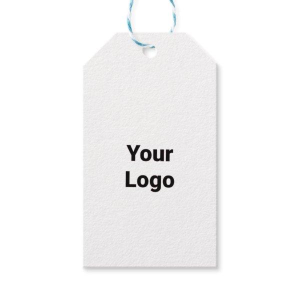 Simple minimal elegant custom logo here company  g gift tags
