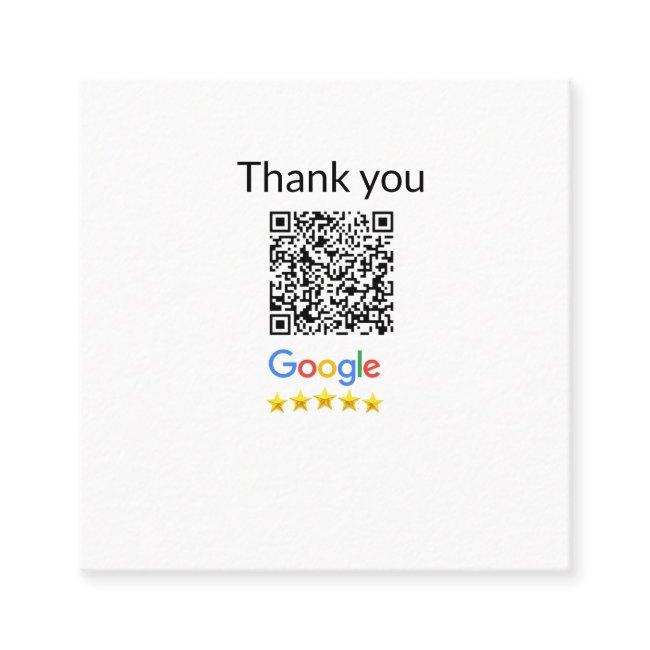 Simple minimal q r code add logo scan code name we square
