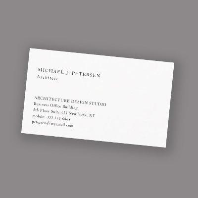 Simple minimalist basic professional template