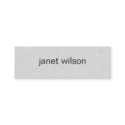 simple minimalist chic gray texture mini