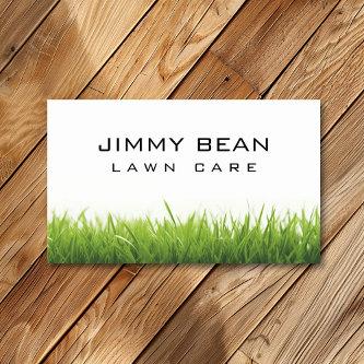 Simple Minimalist Lawn Care Grass Cutting Service