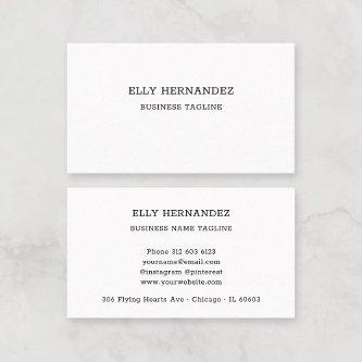 Simple Minimalist Typewriter Font Black and White