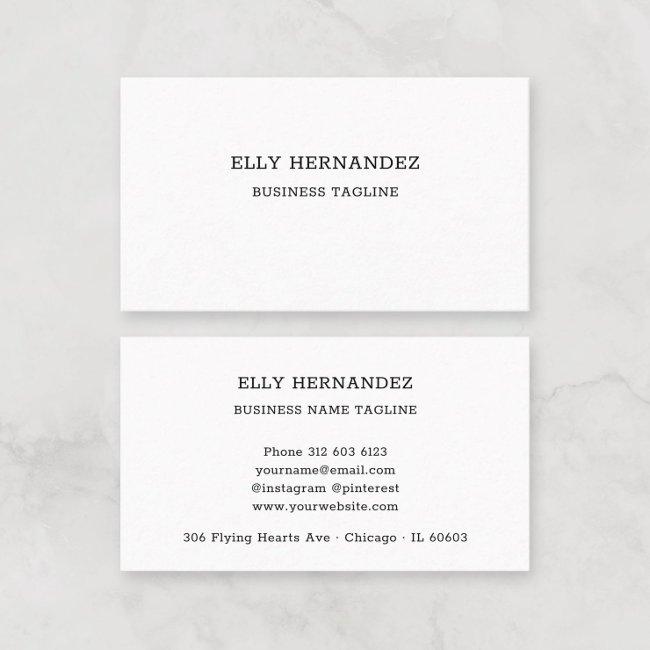 Simple Minimalist Typewriter Font Black and White
