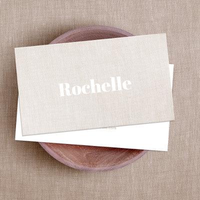 Simple Minimalistic Modern Beige Linen Background