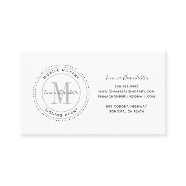 Simple Mobile Notary Stamp Notary Signing Agent