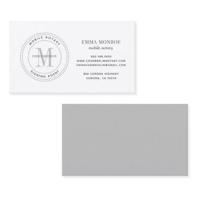 Simple Mobile Notary Stamp Notary Signing Agent