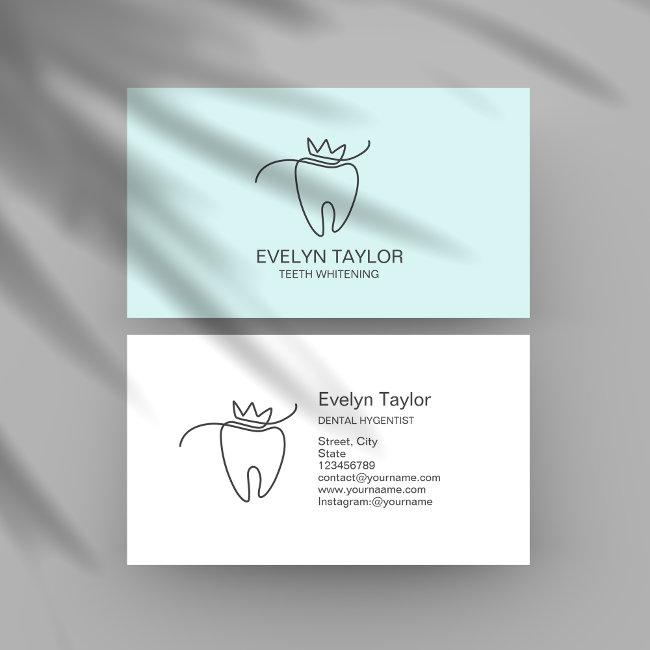Simple Modern Dentist Dental Teeth Whitening