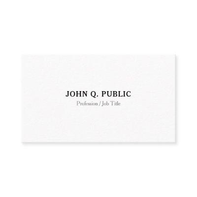 Simple Modern Elegant Minimalist Template Trendy