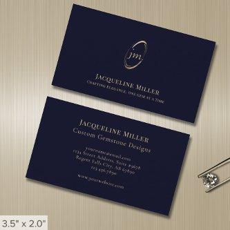 Simple Modern Elegant Script Monogram