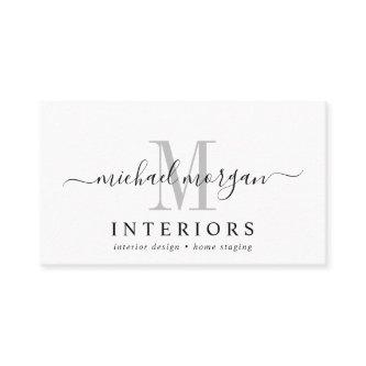 Simple Modern Interior Designer Script Business