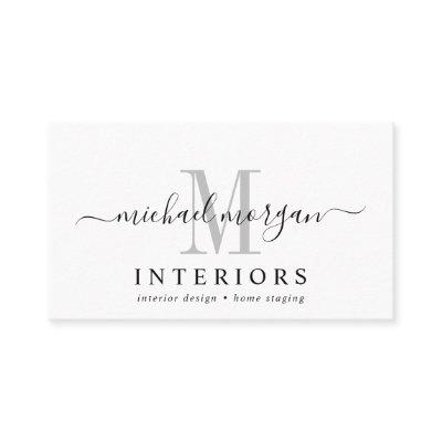 Simple Modern Interior Designer Script Business