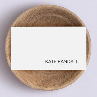 Simple Modern Light Gray Professional