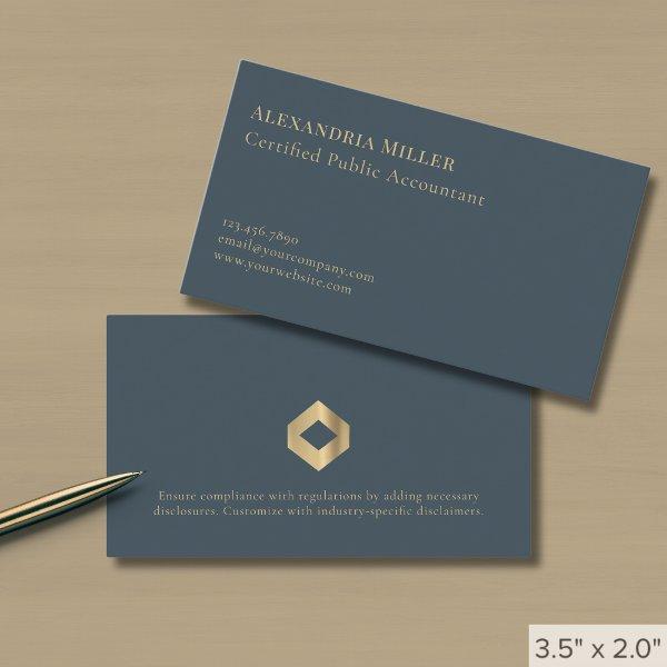 Simple Modern Luxury Gold Logo