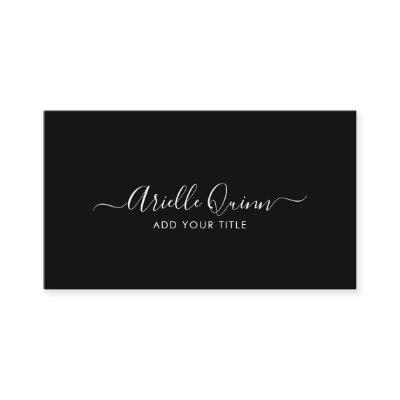 Simple Modern Minimalist Professional Script Name
