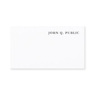 Simple Modern Minimalist Template Professional Top
