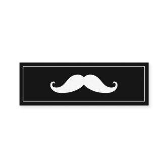 Simple Modern Mustache Barber Shop Mini Business C Mini