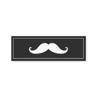 Simple Modern Mustache Barber Shop Mini Business C Mini