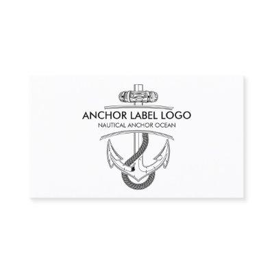 Simple Modern Nautical Anchor