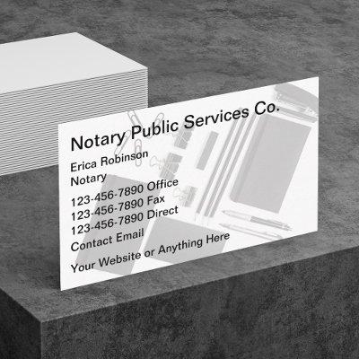 Simple Modern Notary Public