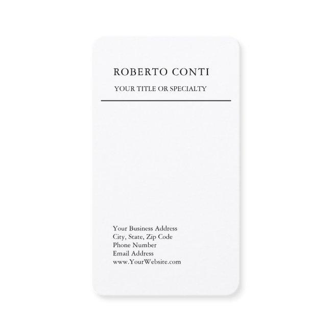 Simple Modern Plain Minimalist Premium Silk